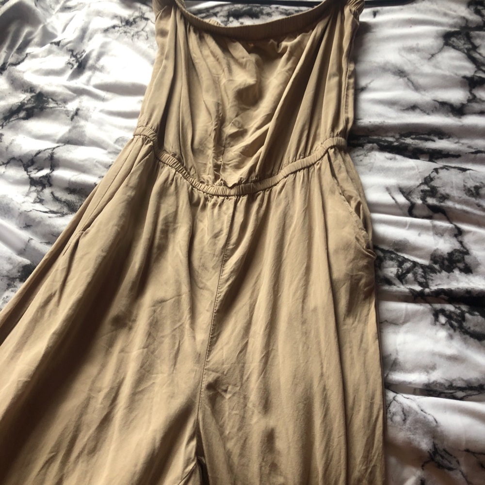 strapless romper